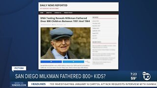 Fact or Fiction: San Diego milkman fathered 800 kids?