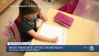 Mask mandate lifted at Palm Beach County schools