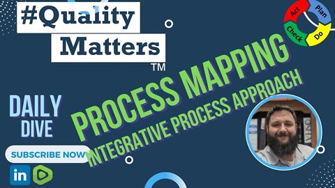 #QualityMatters Daily Dive - Process Mapping and the PDCA Cycle