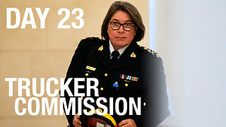 WATCH LIVE! Day 23 Public Order Emergency Commission | Brenda Lucki Testifies