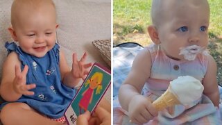 15-month-old baby girl displays astonishing verbal skills