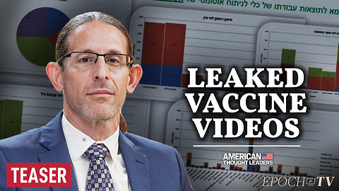 Retsef Levi: Leaked Videos Show Israeli Authorities Hiding Information About Side Effects | TEASER