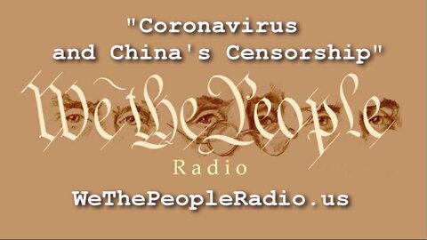 Coronavirus and China's Censorship