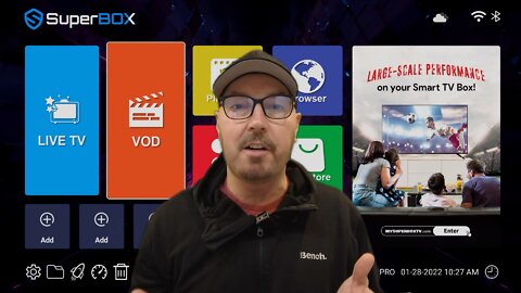 SuperBox S3 Pro Android Box Review Part 2 Including Live TV,VOD, And 7 Day Playback