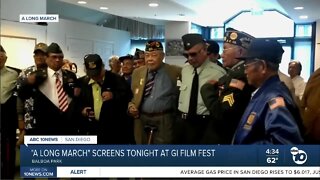 "A Long March" shown at GI Film Festival