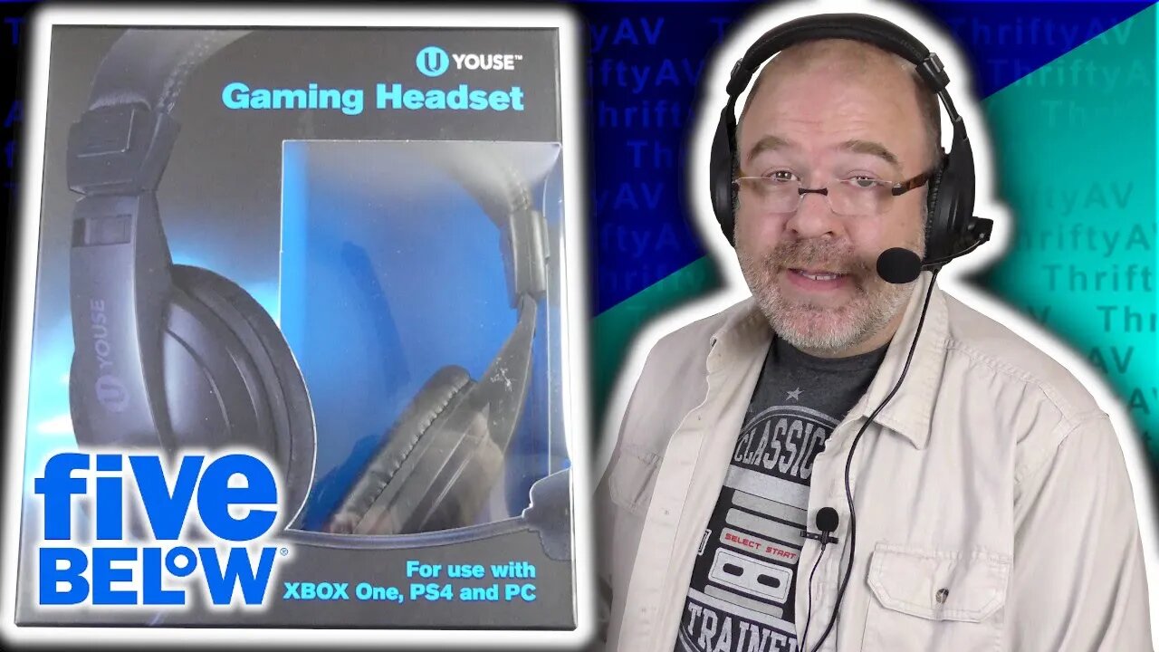 5 Gaming Headset from Five Below! U YOUSE Unboxing & Review