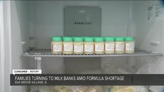 Milk bank seeing increase in breast milk donations and orders amid baby formula shortage
