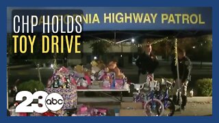 California Highway Patrol holds CHiPs for Kids Toy Drive