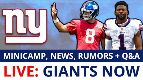 Giants Now LIVE: Sign Emmanuel Sanders? Giants Free Agent Targets Ft. Anthony Barr