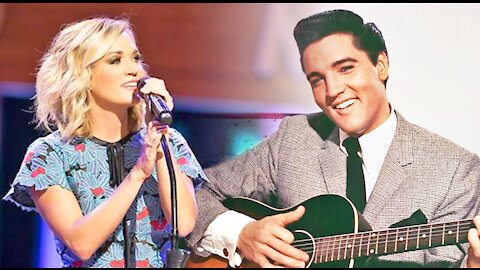 Elvis Presley And Carrie Underwood I'll Be Home For Christmas HD