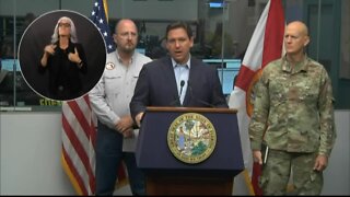 Press conference: Governor Ron DeSantis discusses impacts, preparations ahead of Hurricane Ian