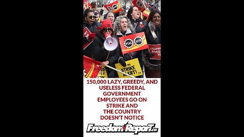 150000 CANADIAN FEDERAL GOVERNMENT EMPLOYEES ARE ON STRIKE AND THE COUNTRY HASN'T NOTICED!