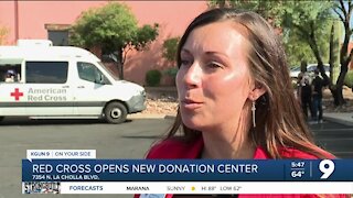 Red Cross opens donation center