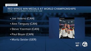 Red Wings win medals at World Championships