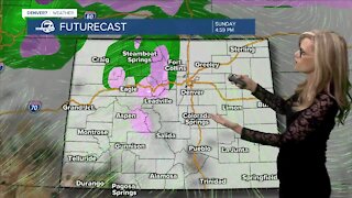 Much colder this weekend as rain/snow arrive
