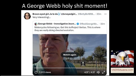 WTH is going on? An Important message from George Webb