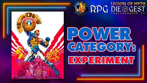 [85-1] - Palladium Books HEROES UNLIMITED 2E - Power Category: EXPERIMENTS