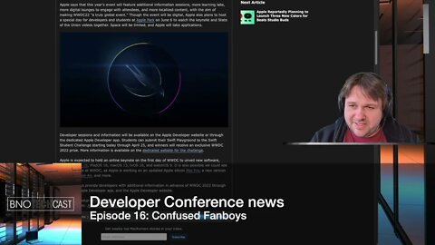 Developer Conference news