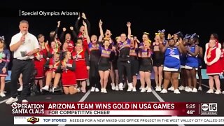 Operation Santa Claus - AZ Special Olympians win gold in USA Games