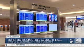 More flights grounded across the United States