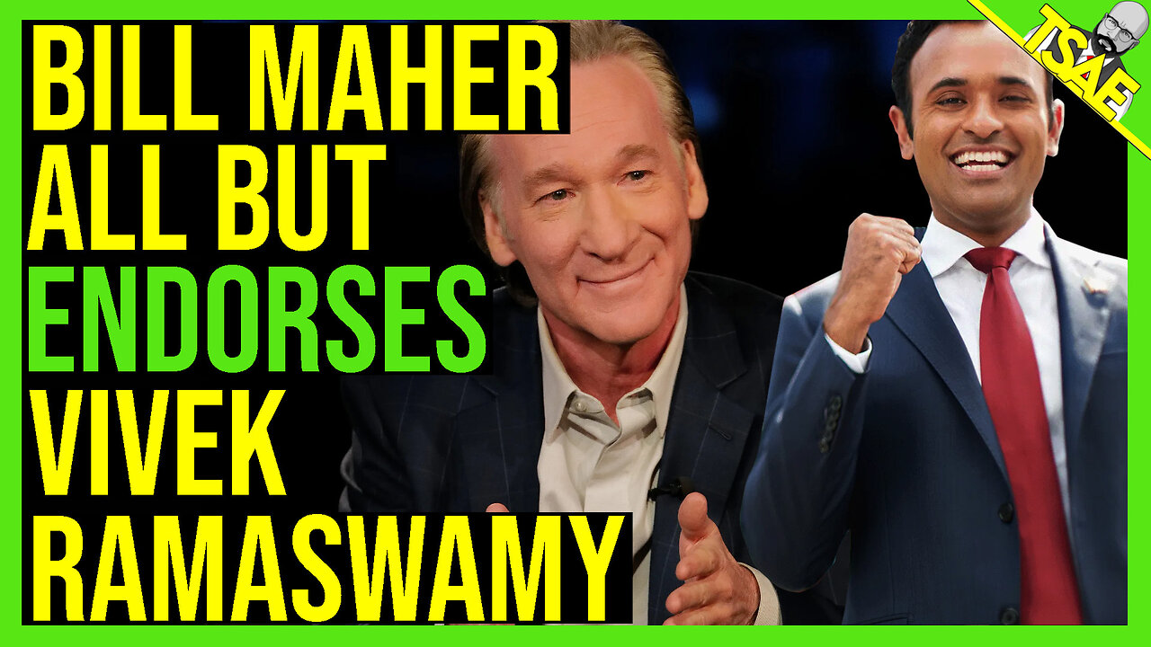 Bill Maher All But Endorese Vivek Ramaswamy 1359