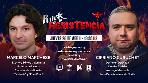 Rock en la RESISTENCIA - Con Marcelo Marchese, Cipriano Curuchet, Sciuto y Ferreira [20.04.2023]