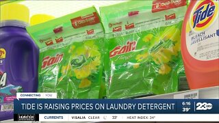 Proctor & Gamble to raise Tide, Gain laundry detergent prices