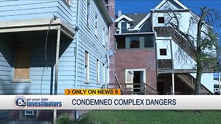 Cleveland residents share safety concerns about condemned apartment building