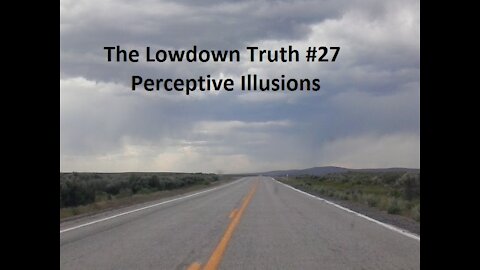The Lowdown Truth #27: Perceptive Illusions