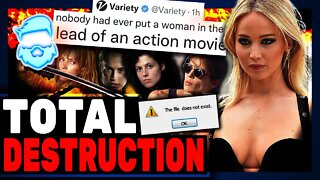 Instant Regret Woke Actress Claims She's The First Woman Ever In Action Movie! Jennifer Lawrence