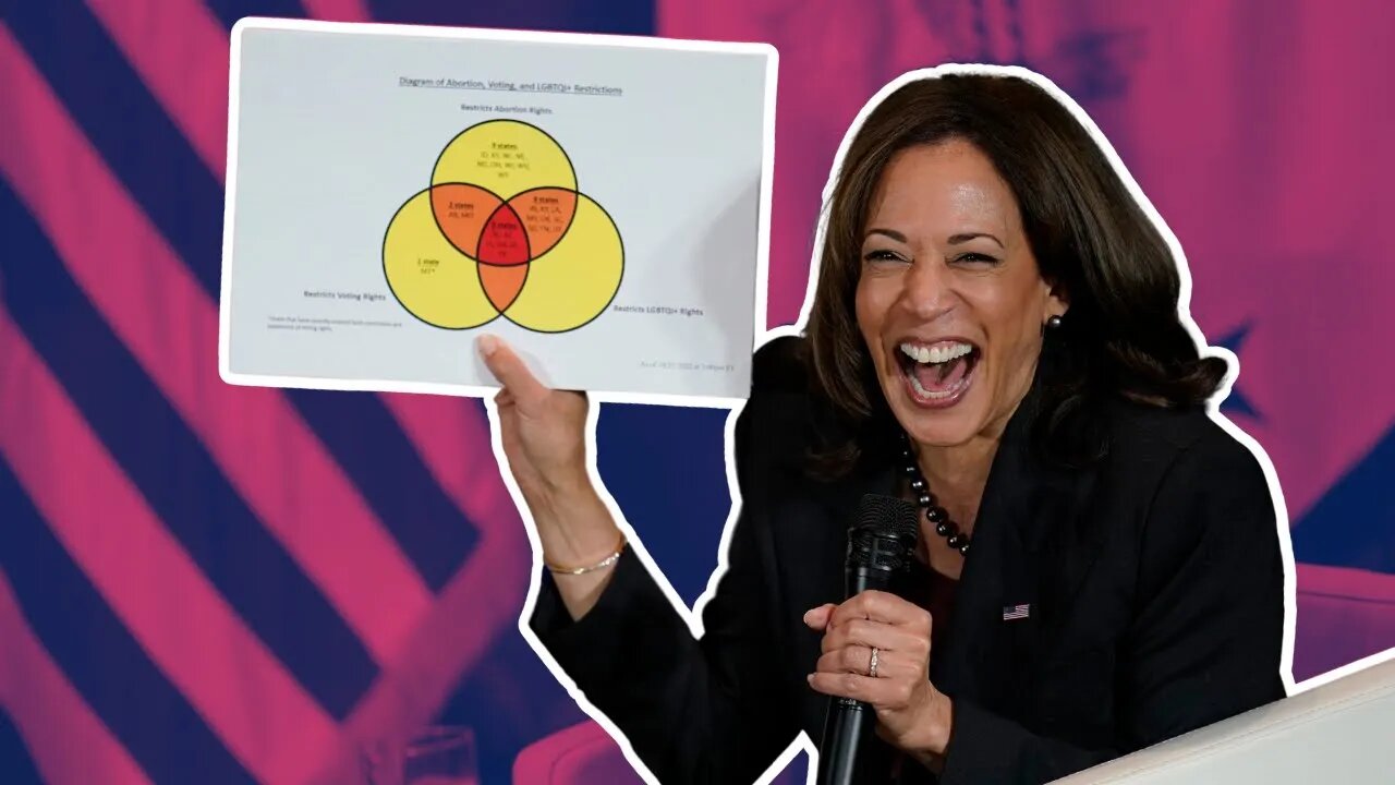 Kamala Harris Has A WEIRD Obsession With Venn Diagrams And Yellow ...