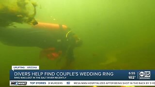 Lost wedding ring found by Salty Scuba Squad united with owner