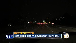 San Diego County braces for heavy rain