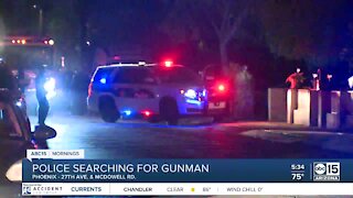 Police looking for suspect after shooting near 27th Avenue and McDowell Road