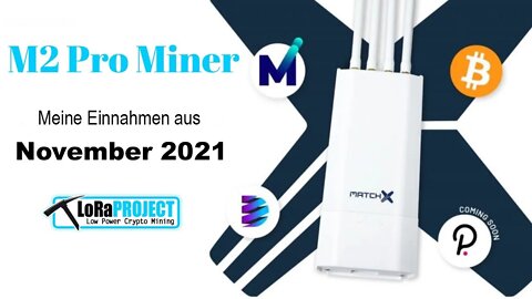 🔥 M2 Pro Miner 🔥: Meine Einnahmen im November 2021. Passives Einkommen mit Crypto Mining
