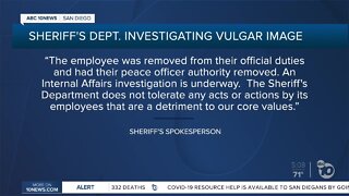San Diego Sheriff's investigates deputy over vulgar image
