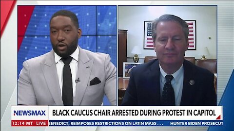 Black Caucus Chair Arrested During Protest in Capitol