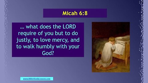 Video Bible Study: Micah #09