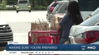 Knowing your evacuation zone and preparing your storm kit