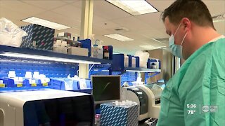 Tampa General Hospital scientists studying COVID-19 variants