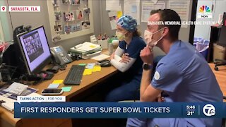 Michigan first responders get invited to Super Bowl LV