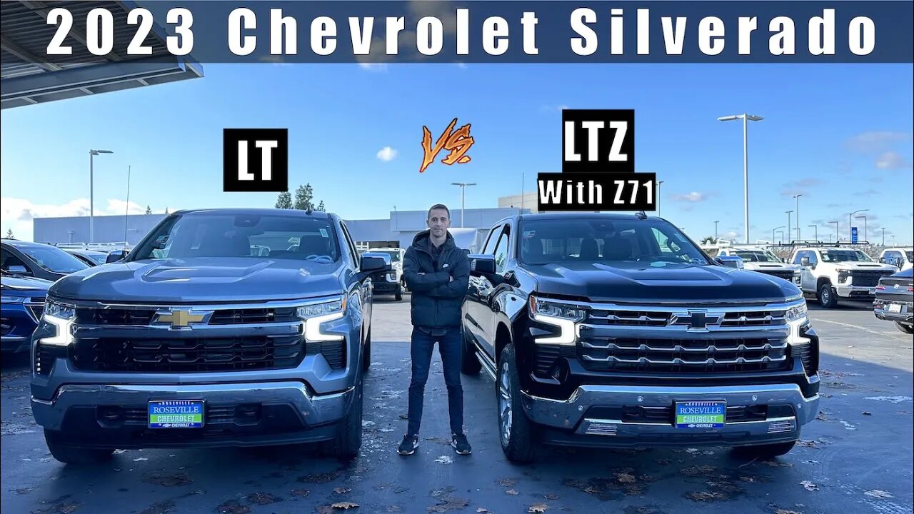 2023 Chevrolet Silverado LTZ (Z71) vs LT // specs. Do you know the