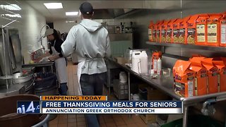 Free Thanksgiving meals for seniors