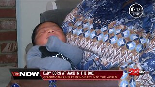 Local mom gives birth to baby at Jack in the Box