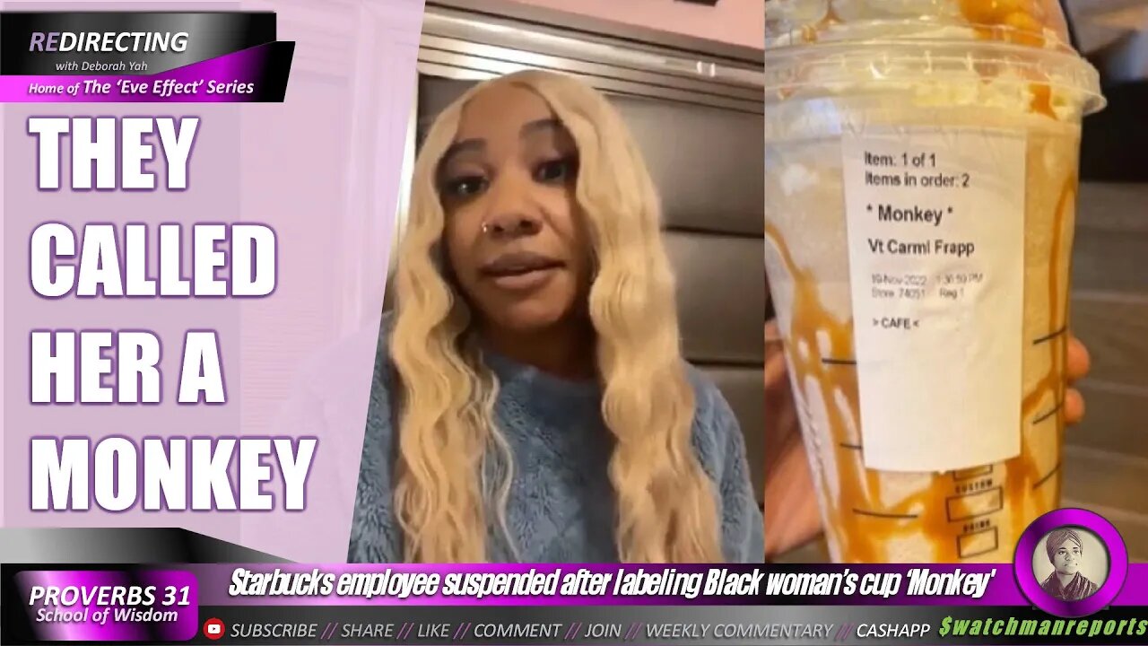 Starbucks Employee Suspended After Labeling Black Woman's Cup 'Monkey