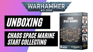 Unboxing Warhammer 40,000 - Start Collecting - Chaos Space Marines