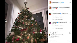 Some of our favourite celebrities and their 2020 Christmas decorations