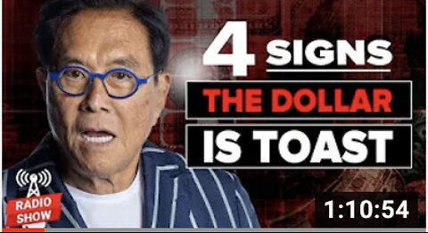 4 Signs the U.S. Dollar May Be Toast - Robert Kiyosaki, Kim Kiyosaki, Andy Schectman