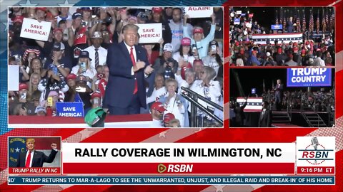 FULL EVENT: PRESIDENT DONALD TRUMP RALLY LIVE IN WILMINGTON, NC 9/23/22