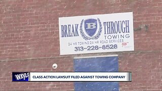 Class action lawsuit filed against towing company